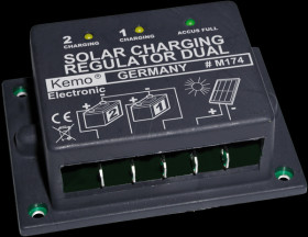 M174 Solar charger Dual, 16 A