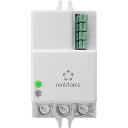 Renkforce 1530623 Motion Detector 360&#xB0; HF &amp; Relay Tech White Wall/Ceiling