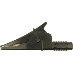 Cliff FCR79900B Croc Clip Safety Terminal 4mm CAT III 1000V Black