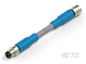 Przewód czujnik-siłownik Złącze A M8 długość 3m Rodzaj A Żeńskie; Męskie Złącze B M8