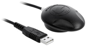 Navilock NL-82002U Odbiornik GPS czarny 1 szt.