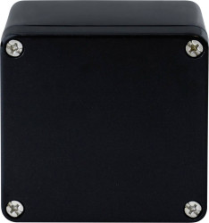 Boxexpert BXPBPOL807575-E01-66 Urządzenia przemysłowe Elbe Polyester schwarz 807575, IP66, 75 mm x 80 mm x 75 mm , 1 szt
