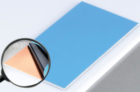 520-1 Photo PCB, laminated paper, single-sided, 100x50 mm, 1.5 mm, 35 