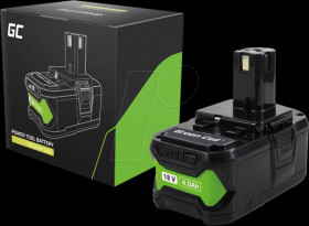 PTRY18V4 Battery for Ryobi power tools, 18 V, 4 Ah