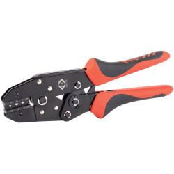 CK Tools T3671A Ratchet Crimping Pliers For MC3 &amp; MC4 Solar PV Connectors