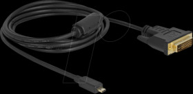 83586 Cable, DVI 24+1 connector &gt; HDMI connector, 2.0 m