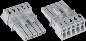 890-245 WINSTA® MINI socket, 5-pin