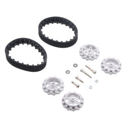 Zestaw gąsienic Pololu 22T (białe)