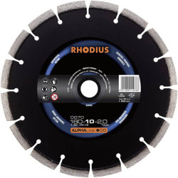 Rhodius 304091 DG70 Diamond Cutting Disc 115mm for Concrete Wet/Dry