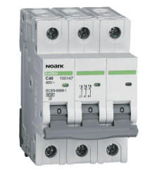 Wyłącznik nadprądowy 3P C 40A 6kA Ex9BN
