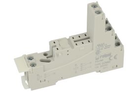 Gniazdo przekaźnika; GZM80; na szynę DIN35; szary; bez obejmy; Relpol; RoHS; Kompatybilne z przekaźnikami: RM84; RM85; RM94