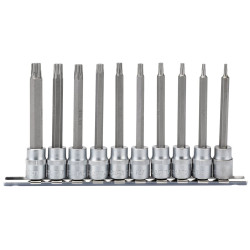 Draper Expert 16310 3/8&quot; Sq. Dr. 100mm Long TX-STAR&#xAE; Socket Bit Set (10 Piece)
