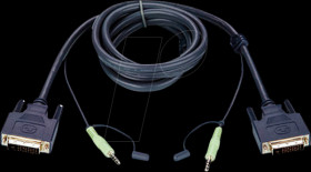 2L-7D02V KVM cable, DVI, audio, 1.8 m