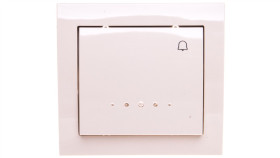 Kier Przycisk /Dzwonek/ Z Podświetleniem Beżowy Łp-6Ws/01