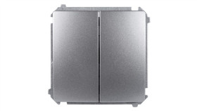 Simon Basic Łącznik Schodowy Podwójny Stal Inox Bmw6/2.01/21