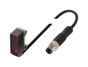 Czujniki fotoelektryczne w obudowie prostokątnej BALLUFF PNP zakres 0 → 2 m. LED