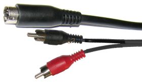 KABEL SVHS-2xRCA 1.2m