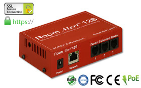 Kontroler IP monitoringu środowiska Room Alert 12S
