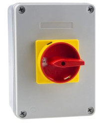 Przełącznik izolacyjny bez bezpiecznika 3-biegunowy 40 A 18,5 kW IP65