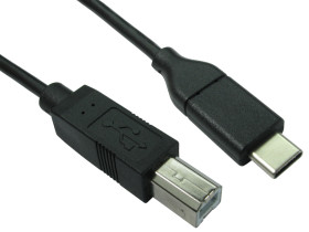 Kabel USB Złącze A USB C Złącze B USB B dł. 2m Przewód USB USB 2.0