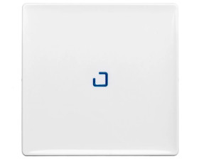 VALENA LIFE Plakietka łącznika schodowego biały 755100