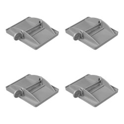 Podkłady antypoślizgowe podpory przyczepy zestaw 4szt