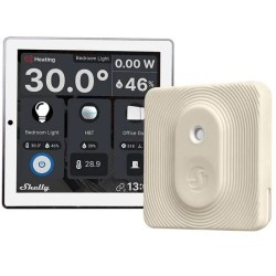 Shelly Wall Display White + BLU H&T Ivory