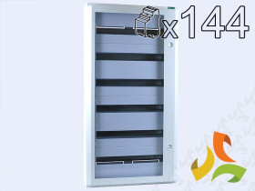 Rozdzielnica natynkowa 144 modułowa 6x24M drzwi metal IP30 BF-OT-6/144-P 289132 EATON