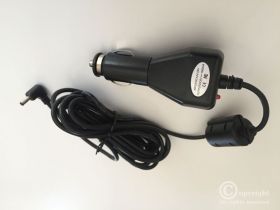 ŁADOWARKA SAMOCHODOWA WEJŚCIE: 12-24V WYJŚCIE: 6V 1A WTYK 3,5/1,3MM KABEL 290CM (LAD-SAM-290)