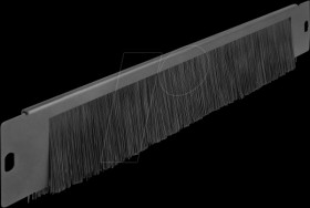 66293 Brush strip universal 350 x 55 mm black