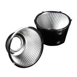 Reflektor LED Eliptyczny, kąt widzenia 55 ° Bezbarwny Okrągły, Ledil, seria: Adely 70