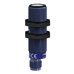 Czujnik zbliżeniowy M18 Ultradźwiękowy 1 m Telemecanique Sensors 24 V DC długość 64mm Gwintowany