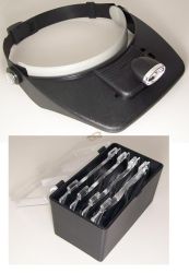 LUPA NAGŁOWNA Z OŚWIETLNIEM MP-244L