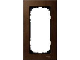 MERTEN M-ELEGANCE drewno ramka 2 podwójna bez poprzeczki orzech MTN4058-3473 SCHNEIDER ELECTRIC
