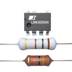 UKŁAD SCALONY LNK305GN + OPORNIK 100R 3W + DŁAWIK 1000uH (1mH)