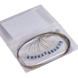 Pigtail światłowodowy 12xLC-UPC 9/125 1m 032624