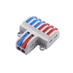 Szybkozłączka 2/6 rozgałęź SPL-62 zacisk złączka elektryczna