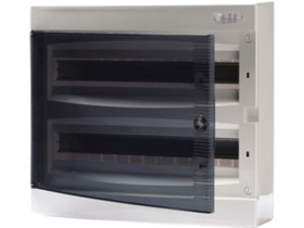 Rozdzielnica natynkowa 36 modułowa 2x18M drzwi transparentne IP40 ECT 2x18PT-s 001101085 ETI