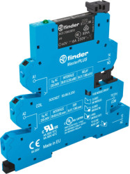 Coupling relay 1 Form C (NO/NC), 125 V (DC), 125 V (AC), 6 A, 250 V (AC), 39.61.0.125.0060