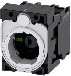 Siemens 3SU1501-1AG60-1NA0 3SU15011AG601NA0 Uchwyt 3 x, zawiera element LED (S x W) 30 mm x 40 mm 1 szt.