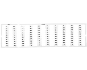 Oznaczniki WMB 10x 61-70 794-602 /5szt./