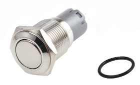 Nasadka przełącznika Zatrzaskowy SPDT średnica wycięcia 16mm, montaż panelowy RS PRO