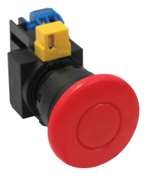 Przycisk SPST średnica wycięcia 22mm, montaż panelowy Idec