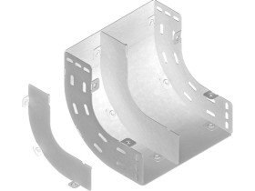 Przegroda łuku wewnętrznego PLW50 grubość blachy 1,0mm 190102 BAKS