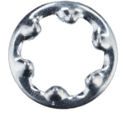 R-TECH 337166 Steel Shakeproof Washers BZP M3 - Pack Of 100