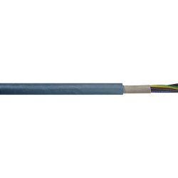 LAPP 15500023/50 cable NYY-J 4 G 1.50 mm² black, robust 50 m