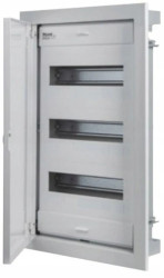 Rozdzielnica podtynkowa modułowa drzwi metalowe 36mod. 3x12 IP40