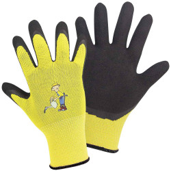 L&#x2B;D 14912-22 TOM-MIDI Children&#x27;s Gloves Size 6 Nylon Foamed Latex