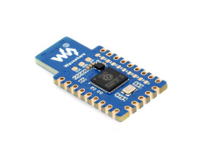 Waveshare RP2350-One, Onboard PCB Type-A Plug, 4MB Flash MCU Board Based On Raspberry Pi RP2350A Dual-core &amp; Dual-architectu