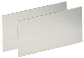 Panel przedni Seria ALURAIL naturalny aluminium X 101,8mm 87412100